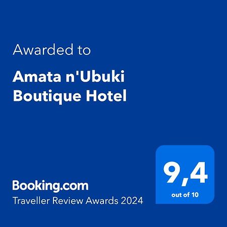 Amata N'Ubuki Boutique Hotel Ltd Кигали Экстерьер фото